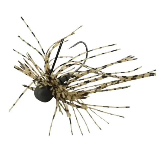 Micro fio isca trepadeira gabaritos luya 2.5 3.5 5g tungstênio leadhead weedless gabarito gancho com saia de silicone para baixo truta isca de pesca - Imagem 3