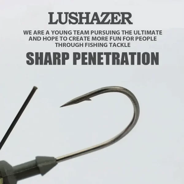 Micro fio isca trepadeira gabaritos luya 2.5 3.5 5g tungstênio leadhead weedless gabarito gancho com saia de silicone para baixo truta isca de pesca - Imagem 5