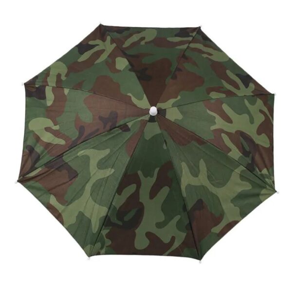 Chapéu Guarda-Chuva Camuflado Protetor Camping Passeio Pesca Praia (5757)
