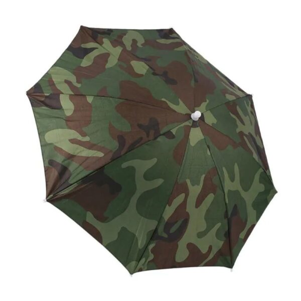 Chapéu Guarda-Chuva Camuflado Protetor Camping Passeio Pesca Praia (5757) - Imagem 3