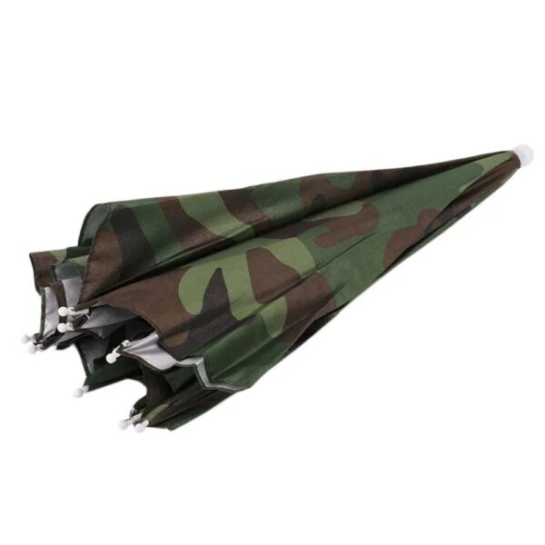 Chapéu Guarda-Chuva Camuflado Protetor Camping Passeio Pesca Praia (5757) - Imagem 4